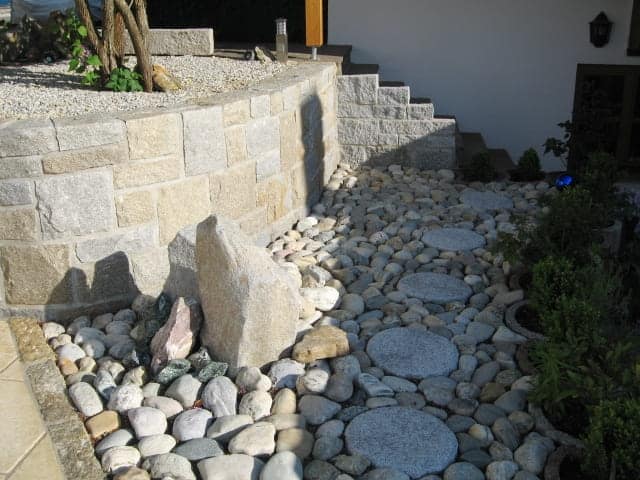 Garten und Landschaftsbau Natursteinmauer