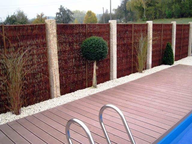 Gartenzaun bei Landshut Abfalter